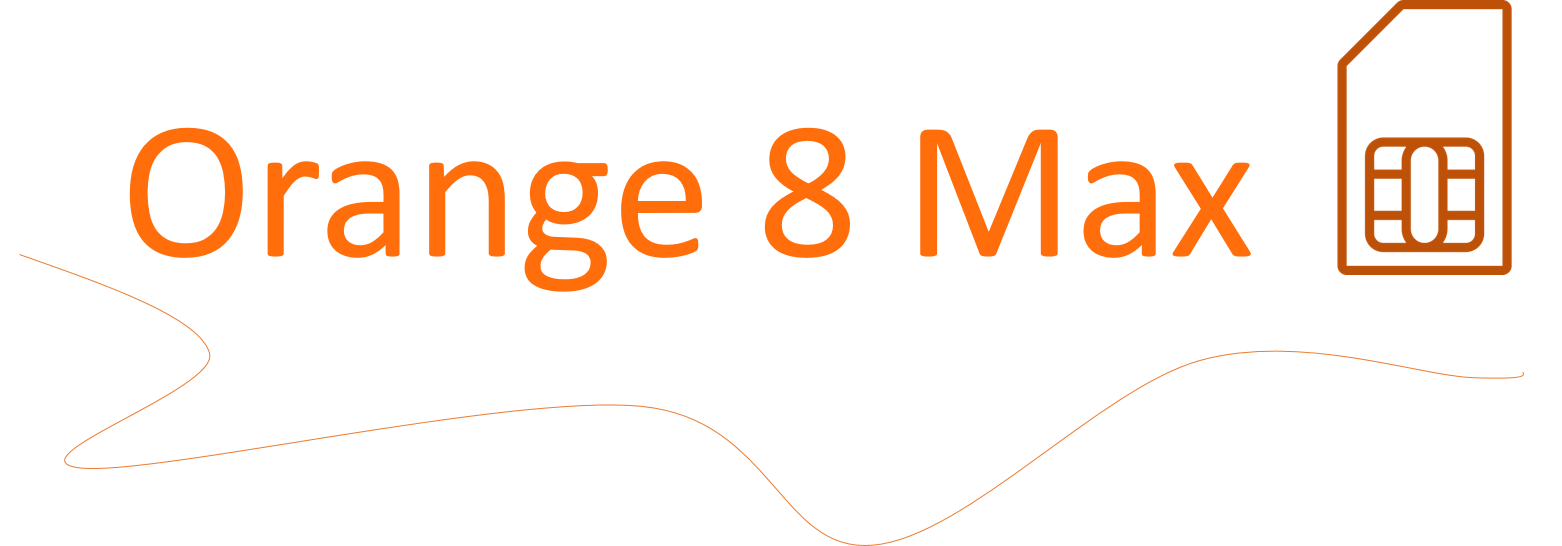 Orange 8 ماكس