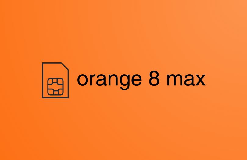 Orange 8 ماكس