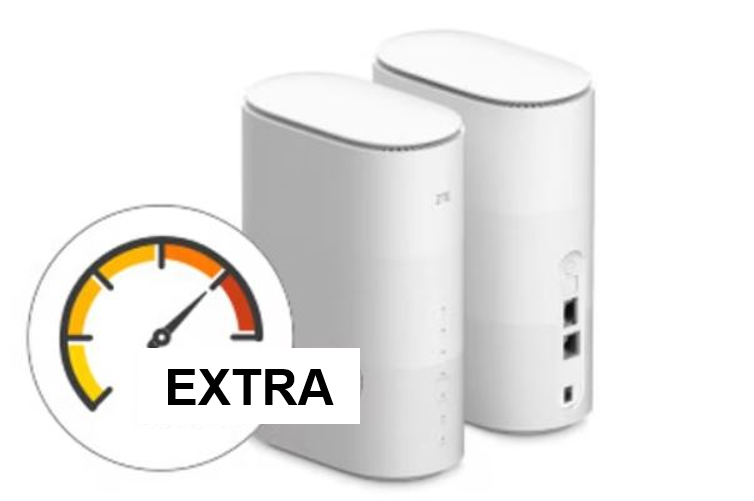 5G اكسترا - (300 ميجابِت/ ثانية) - التزام سنتين 